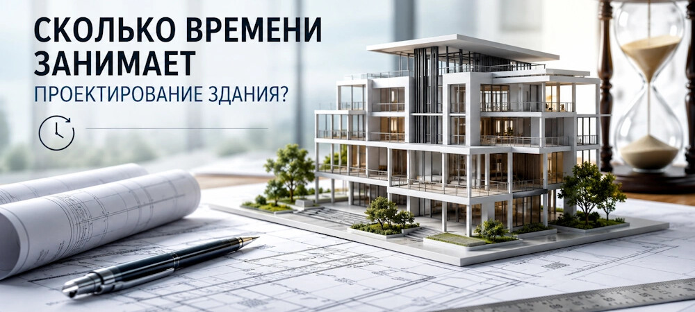 Сколько времени занимает проектирование здания